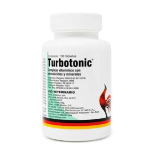 Turbotonic 100 Tabletas — Suplemento vitamínico y mineral para Bovinos