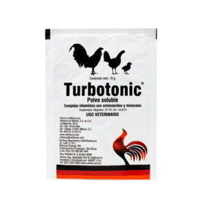 Turbotonic® Polvo — Suplemento vitamínico y de aminoácidos para aves