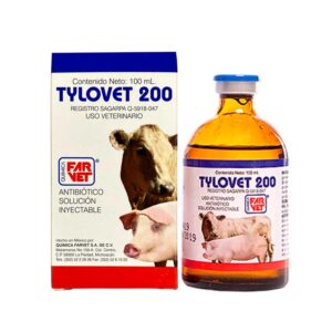 Tylovet 200 — Antibiótico de amplio espectro para bovinos 100 ml