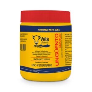 Ungüento Amarillo — Ungüento tópico antiinflamatorio y cicatrizante para Bovinos 225 g