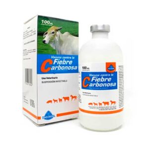 Vacuna contra la Fiebre Carbonosa — Vacuna bacteriana para Bovinos 100 ml