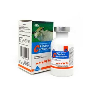 Vacuna contra la Fiebre Carbonosa — Vacuna bacteriana para Bovinos 20 ml