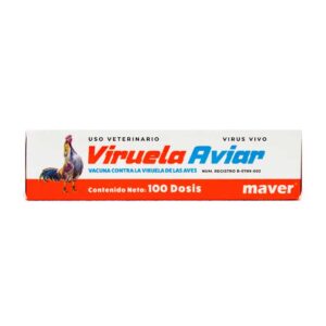 Viruela Aviar 100 Dosis — Vacuna aviar contra viruela para Aves