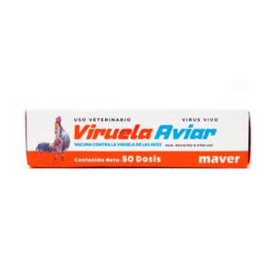 Viruela Aviar 50 Dosis — Vacuna aviar contra viruela para Aves