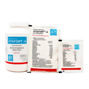 Vitafort A — Multivitamínico en polvo oral para Aves 10 g, 100 g, 500