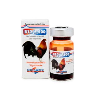 Vitamina B12/5,500 5 ml — Suplemento vitamínico para bovinos 5 ml