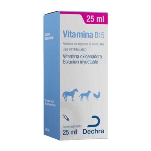 Vitamina B15 25 ml — Suplemento vitamínico para bovinos 25 ml
