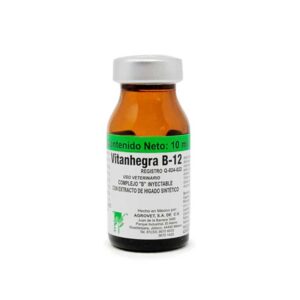 Vitanhegra B-12 — Suplemento vitamínico con B12 para bovinos 10 ml