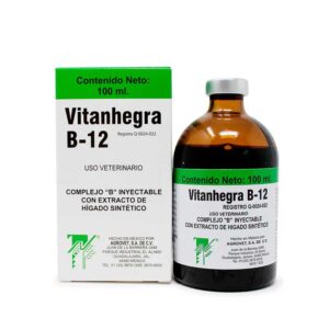 Vitanhegra B-12 — Suplemento vitamínico con complejo B y B12 para bovinos