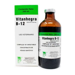 Vitanhegra B-12 — Suplemento vitamínico para bovinos 250 ml