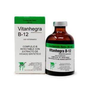 Vitanhegra B-12 — Suplemento vitamínico con B12 para bovinos 50 ml