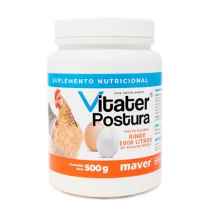 Vitater Postura 500 g — Suplemento vitamínico y mineral para aves 500
