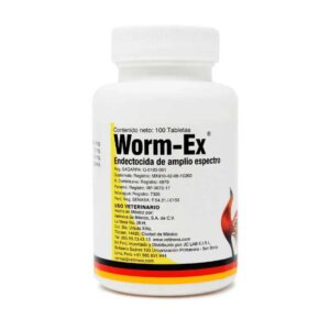 Worm-Ex 100 Tabletas — Antiparasitario interno de amplio espectro para Bovinos