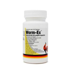 Worm-Ex 50 Tabletas — Antiparasitario interno para bovinos