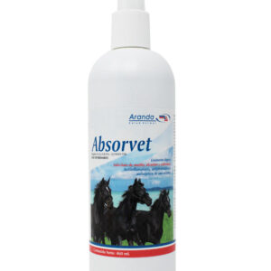 Absorvet — Linimento tópico antiinflamatorio y rubefaciente para bovinos y caballos