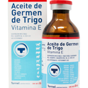 Aceite de Germen de Trigo — Suplemento vitamínico para bovinos y caballos 50 ml