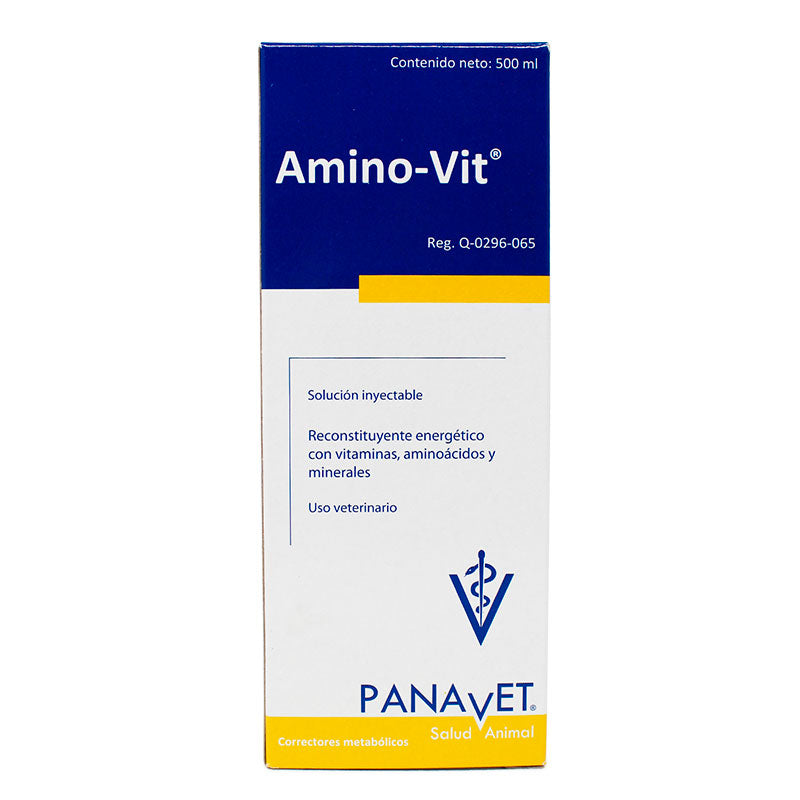 Amino-Vit — Reconstituyente energético con vitaminas para bovinos y caballos 500 ml