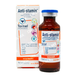 Anti-stamin — Antihistamínico Inyectable para Bovinos 30 ml, 100 ml