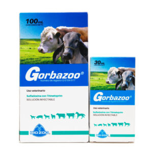 Gorbazoo — Antibiótico combinado para bovinos 30 ml y 100 ml