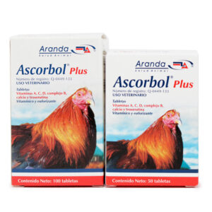 Ascorbol® Plus — Suplemento vitamínico y euforizante para bovinos, equinos, porcinos y aves
