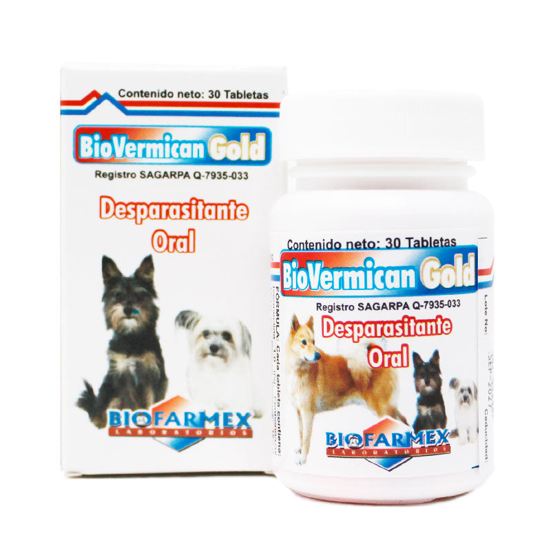 BioVermiCan Gold — Antiparasitario de amplio espectro para bovinos, caballos, cerdos, aves y mascota