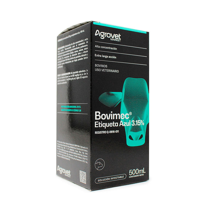Bovimec® Etiqueta Azul 3.15% — Endectocida de acción prolongada para bovinos