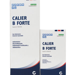Calier B Forte — Complejo vitamínico B inyectable para bovinos y caballos