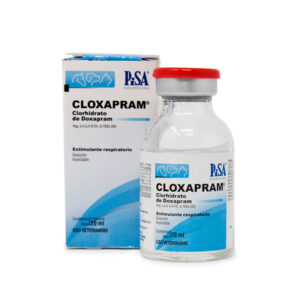 Cloxapram® — Estimulante Respiratorio para bovinos y caballos 20 ml