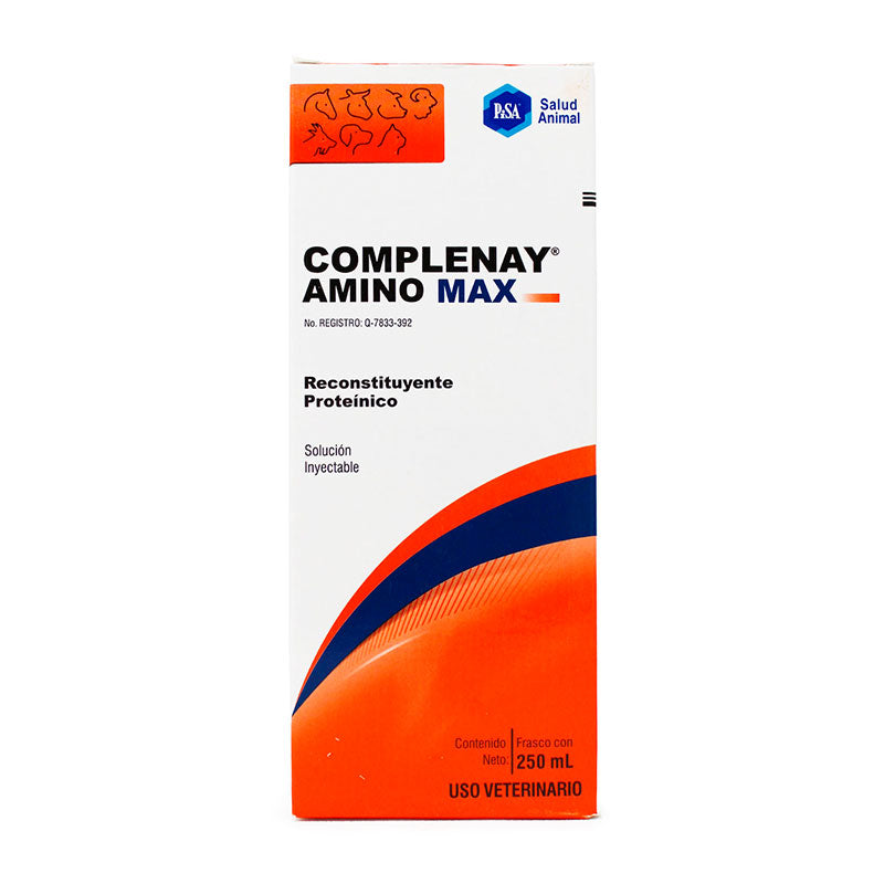 Complenay Amino Max — Reconstituyente proteínico para bovinos y caballos