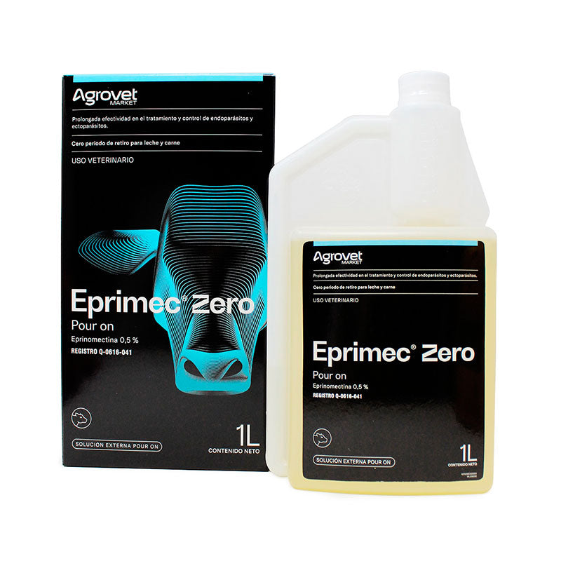 Eprimec® Zero Pour On — Antiparasitario externo para bovinos 1 L