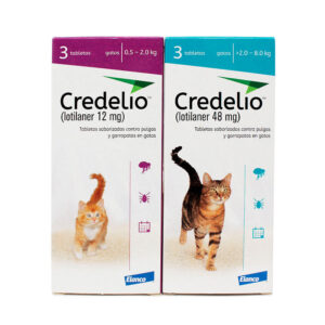 Credelio™ Gatos — Tableta antiparasitaria mensual para garrapatas y pulgas para gatos