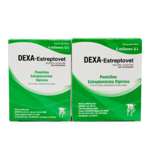 Dexa-Estreptovet — Combinación antibiótica con analgésico para bovinos