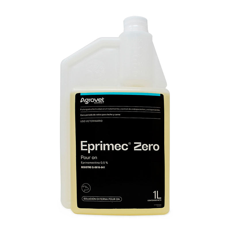 Eprimec® Zero Pour On — Antiparasitario externo para bovinos 1 L
