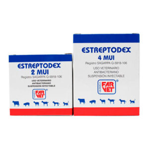 Estreptodex — Antibiótico y Antiinflamatorio para bovinos 2 Millones,
