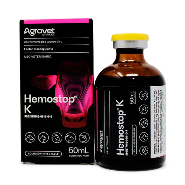 Hemostop® K — Antihemorrágico Vasotrópico con Vitamina K3 | Zierra