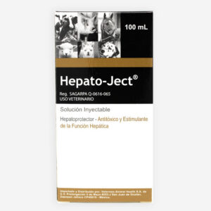 Hepato-Ject® — Hepatoprotector y desintoxicante hepático para bovinos, caballos, aves y cerdos