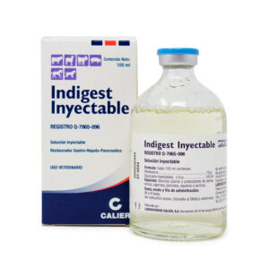 Indigest Inyectable — Restaurador Gastro-Hepato-Pancreático para Bovinos