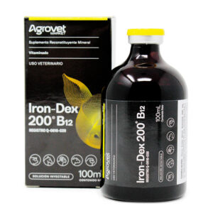 Iron-Dex 200® B12 — Suplemento Reconstituyente Mineral con Hierro y Vitamina B12 para Bovinos