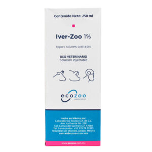 Iver-Zoo 1% — Antiparasitario de amplio espectro para porcinos 250 ml