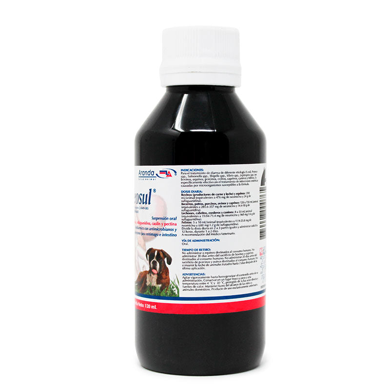 Keosul® — Antidiarreico con antimicrobianos para bovinos 120 ml