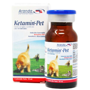 Ketamin® Pet — Anestésico disociativo para bovinos y caballos 10 ml