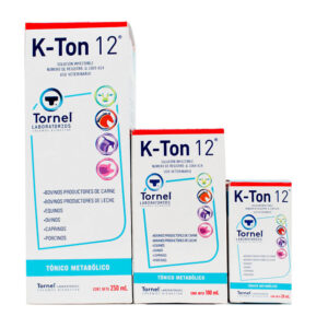 K-Ton 12® — Reconstituyente vitamínico y vigorizante para bovinos 20 ml