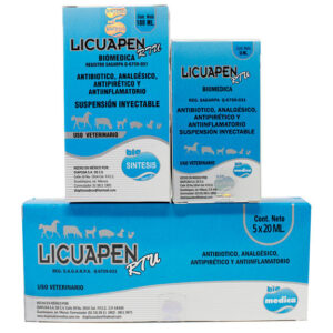 Licuapen RTU — Antibiótico de amplio espectro con antiinflamatorio, analgésico y antipirético para B