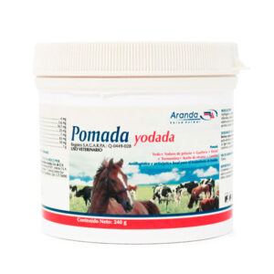 Pomada Yodada — Antiséptico y antiinflamatorio tópico para bovinos y caballos 240 g