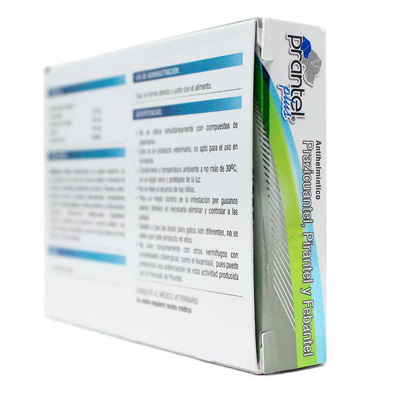 Prantel® Plus — Antihelmíntico de amplio espectro para perros chicos a medianos