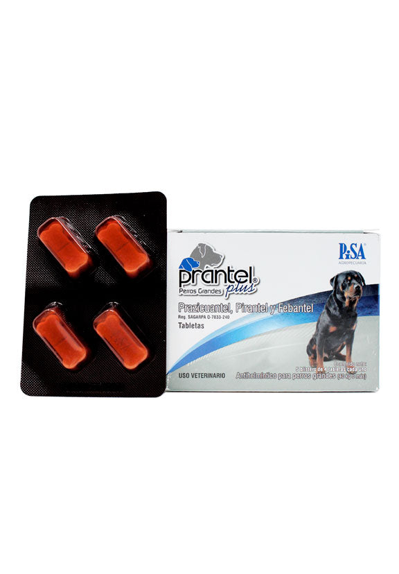 Prantel® Plus — Antihelmíntico de amplio espectro para perros grandes