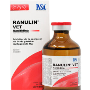 Ranulin® Vet — Antagonista H2 para bovinos y caballos 50 ml
