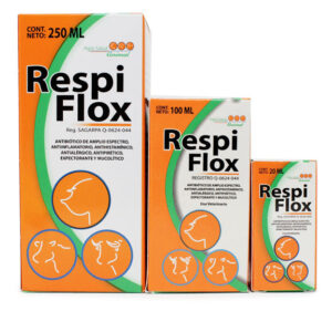 RespiFlox — Antibiótico de amplio espectro para bovinos 20 ml, 100 ml