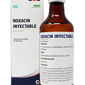 Roxacin Inyectable — Antibiótico de amplio espectro para bovinos 250 ml