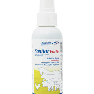 Sanitor Forte — Antiséptico tópico de amplio espectro para bovinos y caballos 120 ml